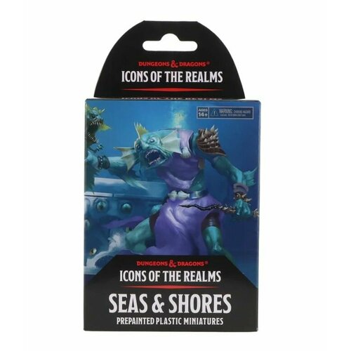 Набор миниатюр Dungeons & Dragons Icons of the Realms - Seas & Shores