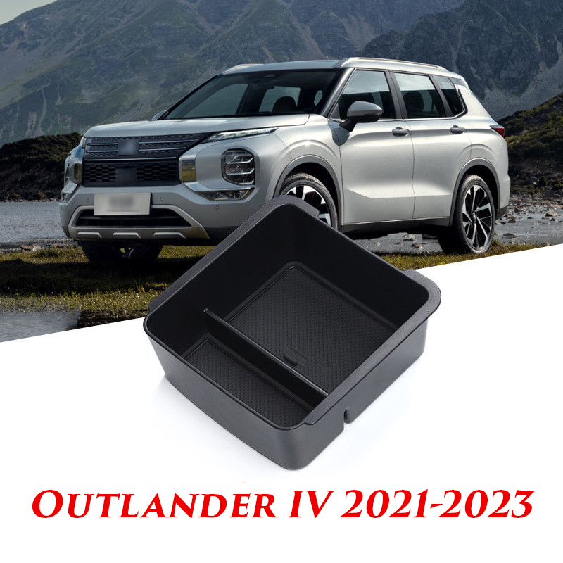 Внутренний органайзер в подлокотник MyPads для автомобиля Mitsubishi Outlander IV 2021-2023 центральный ящик для хранения мелочей
