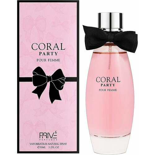 PRIVE Парфюмерная вода женская CORAL PARTY, 95 мл