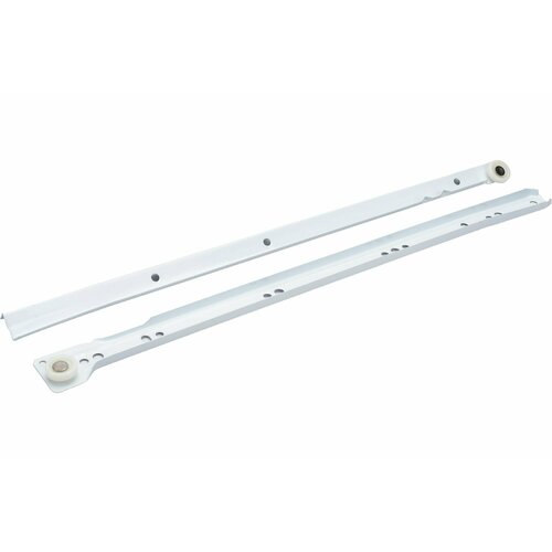 Локри Направляющие роликовые 400 мм, белые 2 шт. EDS003-L 400 MM WHIT