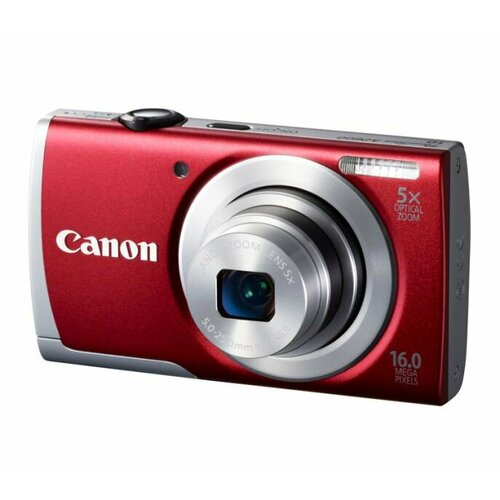 CANON Фотоаппарат Canon PowerShot A2500 красный 2110000₽