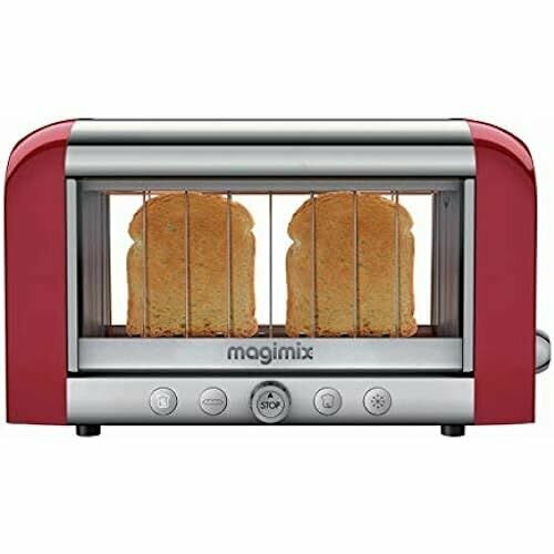 Тостер Magimix Vision 11540, пластик, красный