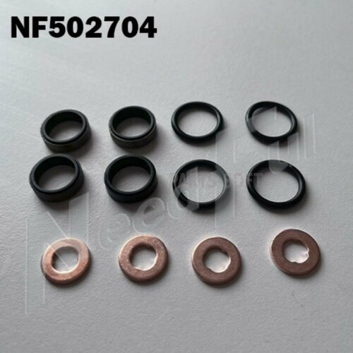 NEEDFUL NF502704 NF502704_КОМ-КТ 4 сальника, шайбы 4ШТ, РЕЗ. кольцо 4ШТ