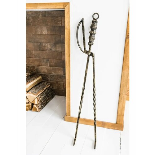 Щипцы для углей, для мангала.