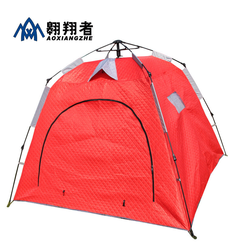 фото Палатка для рыбалки Soaring AXZ-m1, зимняя, ветрозащитная, 2 места