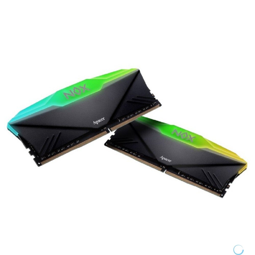 Модуль памяти DDR4 16GB (2*8GB) Apacer NOX RGB PC4-28800 3600MHz CL18 1.35V - фото №3