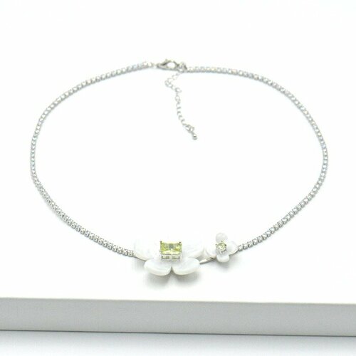 Колье Silver WINGS перламутр фианит 2040₽