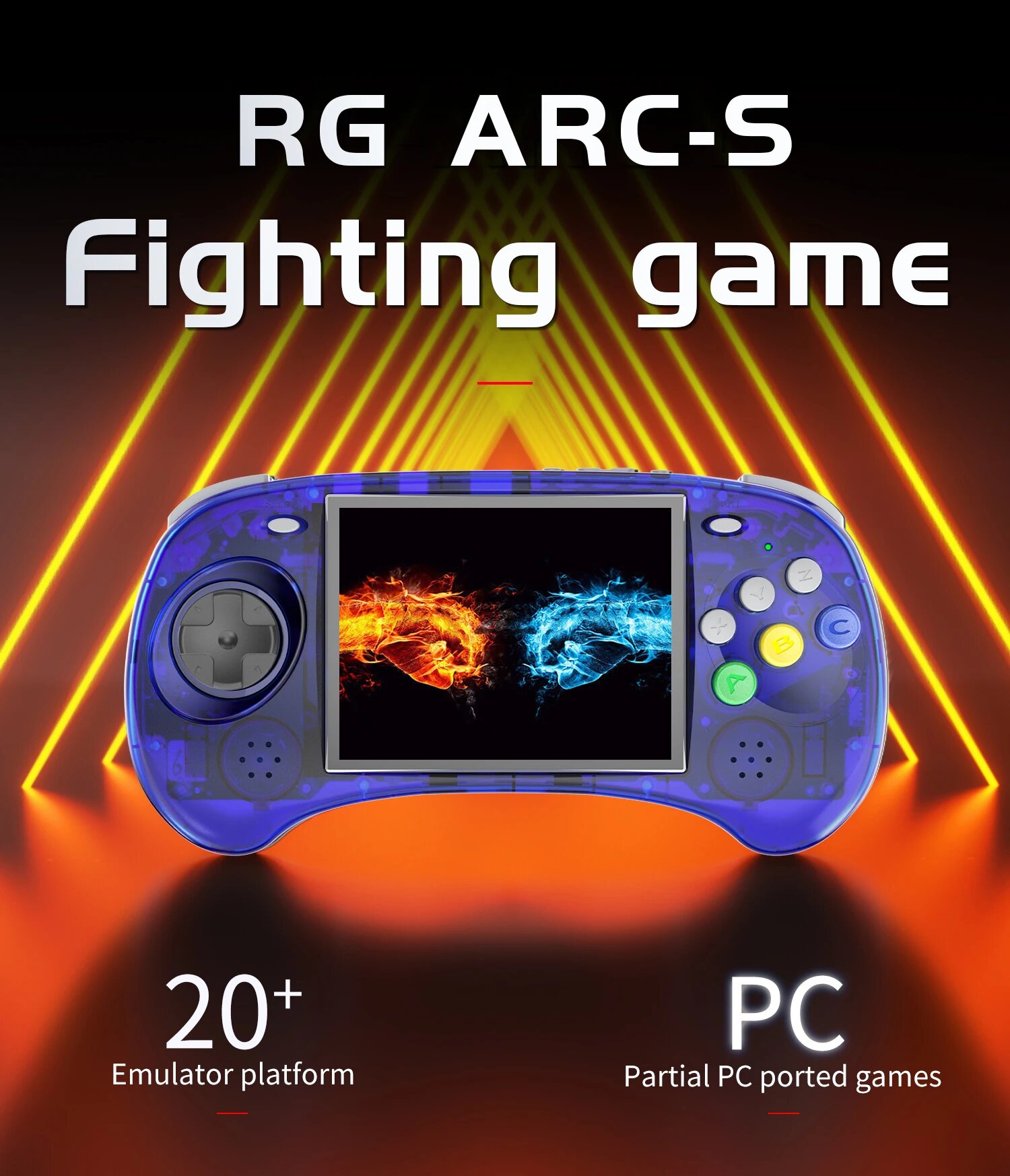 Игровая консоль Anbernic RG ARC-D, черный - фото №17