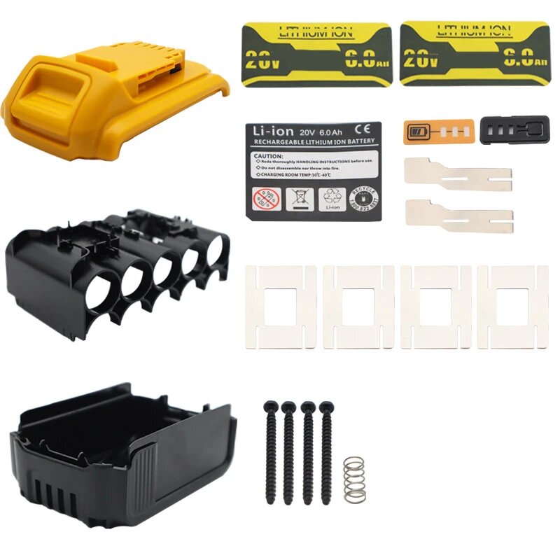 Пластиковый корпус для аккумулятора DeWalt DCB200-10