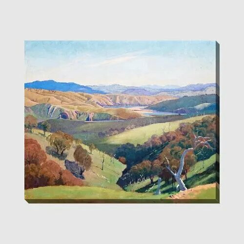 Картина на холсте Холмы Грюнгер Элиот, 48*40 см