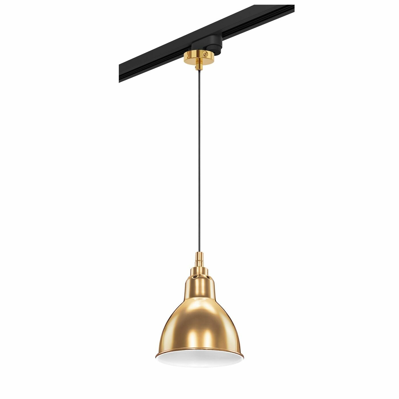 Подвесной трековый светильник LightStar однофазный LOFT PEND L1T765018_LS, E14, 40 Вт, металл, золотой