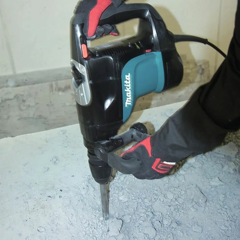 Перфоратор Makita, 850 Вт, 6.3 Дж, 630 об/мин, 3300 уд/мин, в кейсе, - фото №6