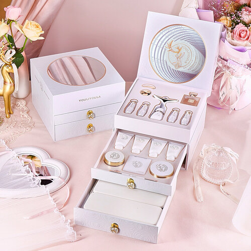 Набор для макияжа Yilu Jinsheng, 17 предметов