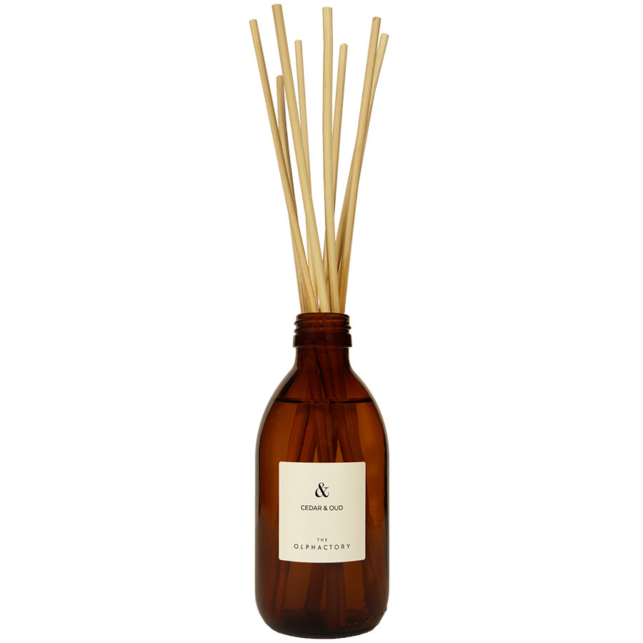 Наполнитель-диффузор с бамбуковыми палочками Ambientair The Olphactory, &, Cedar & Oud, 250 мл
