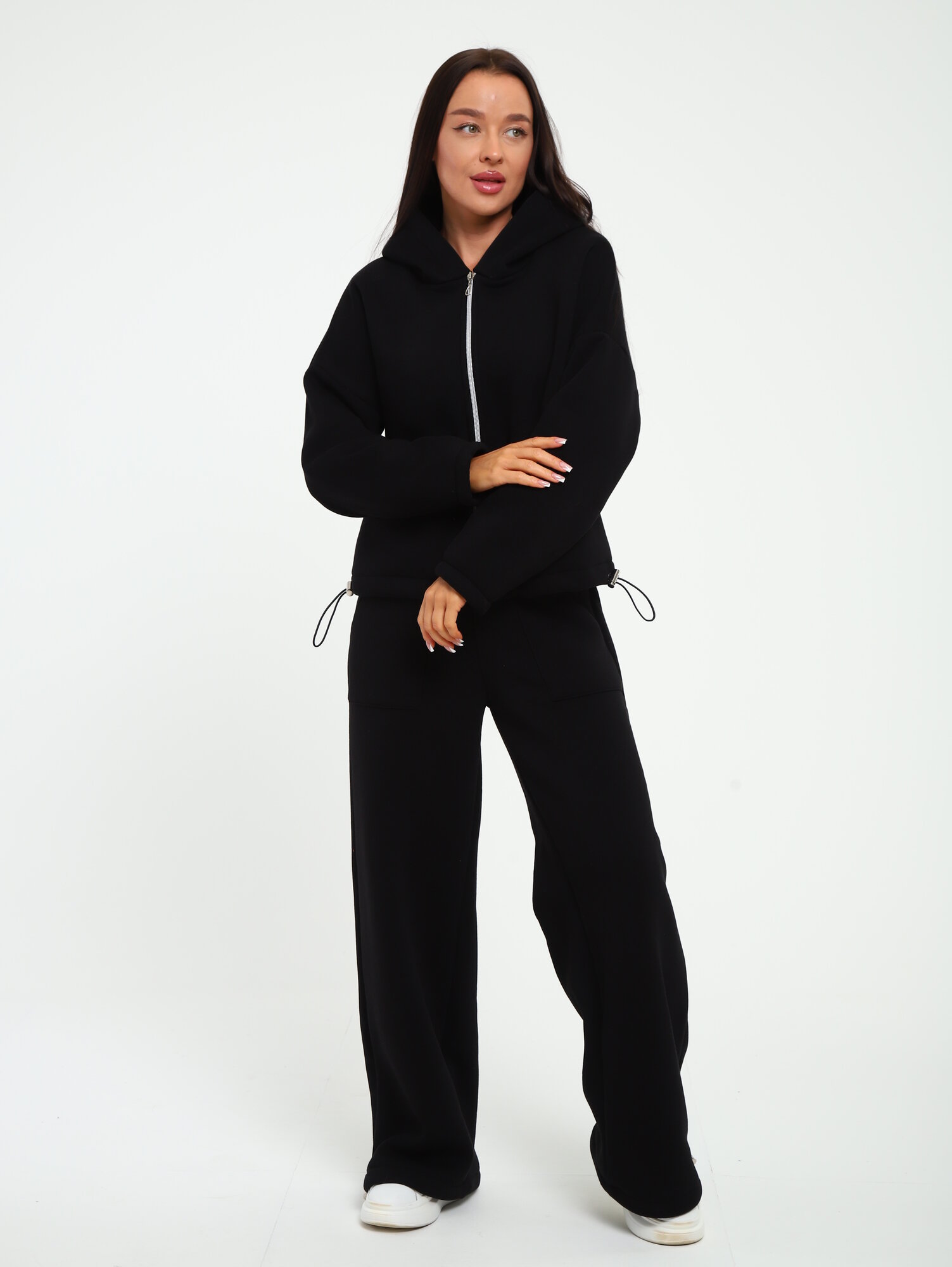 Комплект одежды ИВГрадТрикотаж Костюм Надежда размер 48 черный