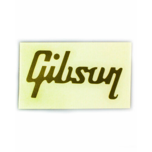 Наклейка на голову грифа гитары Gibson Струнки ру золотистый 380₽