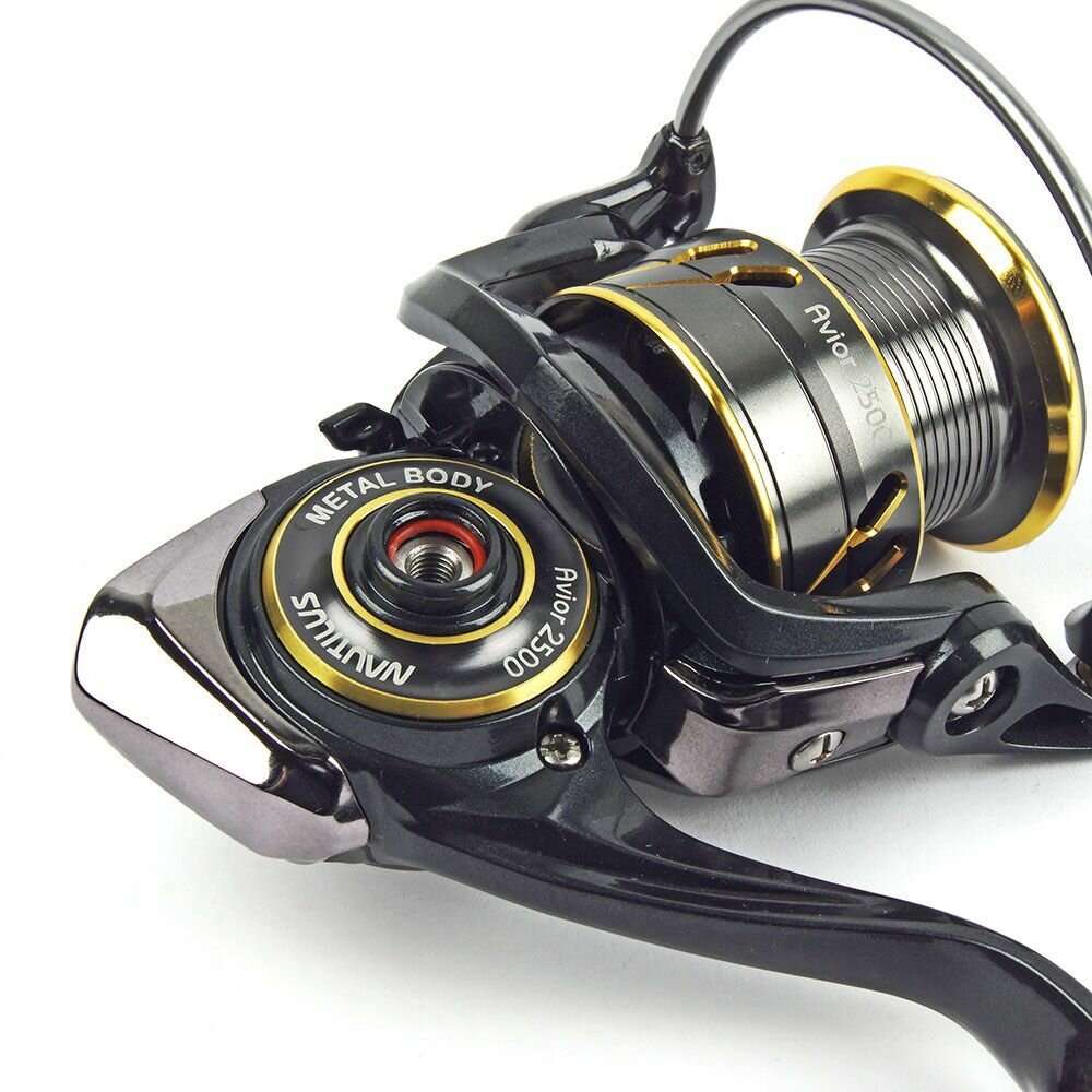 Катушка для спиннинга Nautilus Avior 2500 / Катушка для микроджига, ультралайта, мормышинга