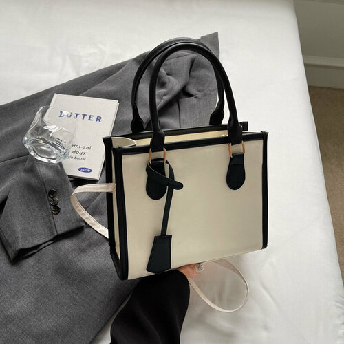 Сумка тоут , бежевый