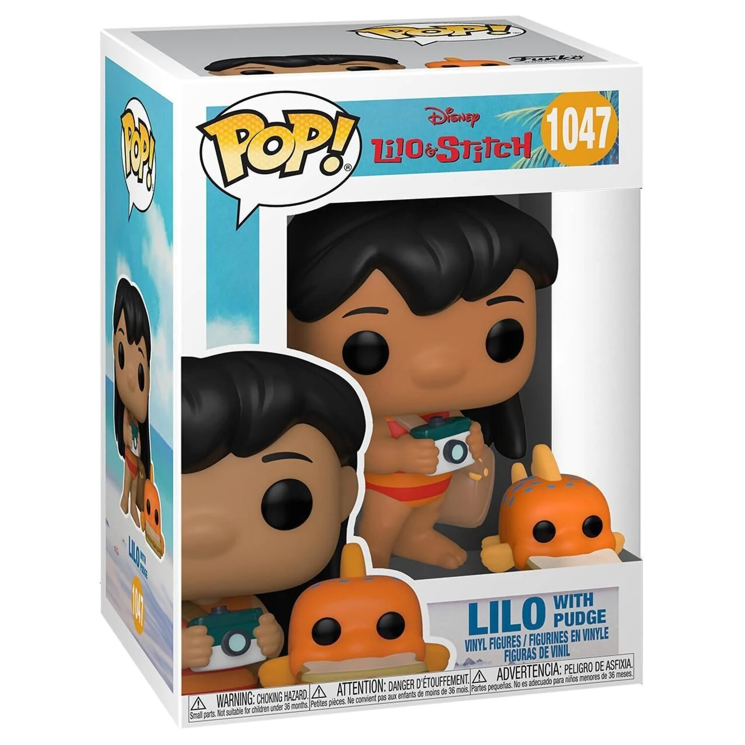 Фигурка Funko POP&Buddy:Lilo&Stitch- Lilo w/Pudge 55621, 9.5 см, 2 шт. — фото 1