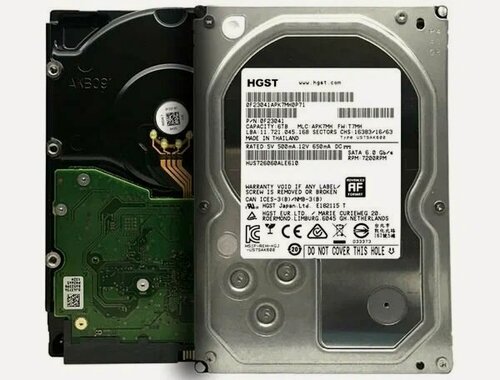 Изображение товара 3.5" жесткий диск HGST Ultrastar 7K6000 (HUS726060ALE614) 6ТБ, 7200Об/мин, 128МБ