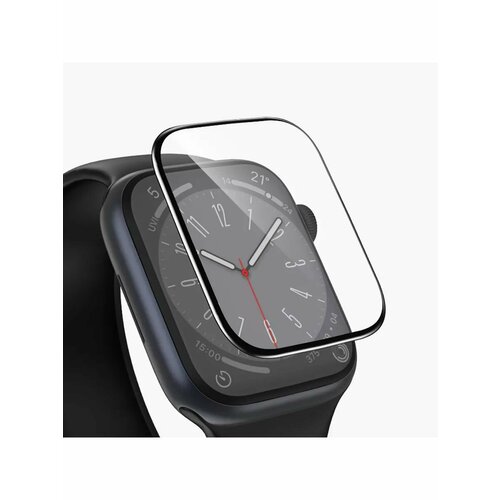 Защитное стекло для Apple Watch 46mm Keephone 3D Shield защита 360 полное покрытие 1400₽