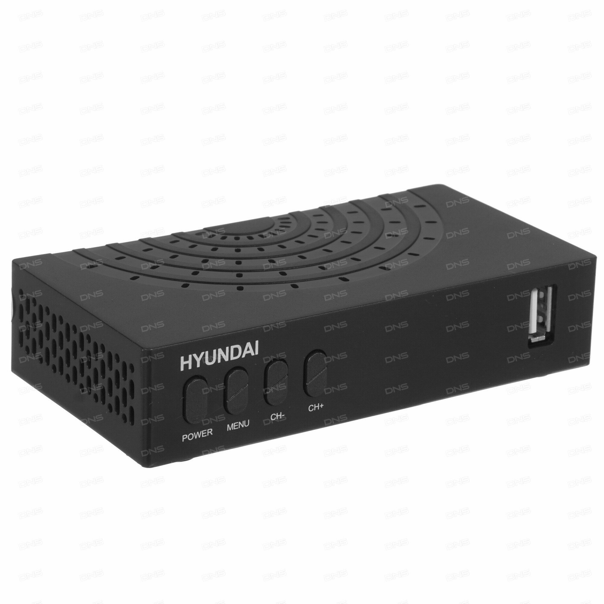 Приставка для цифрового ТВ Hyundai H-DVB440 черный