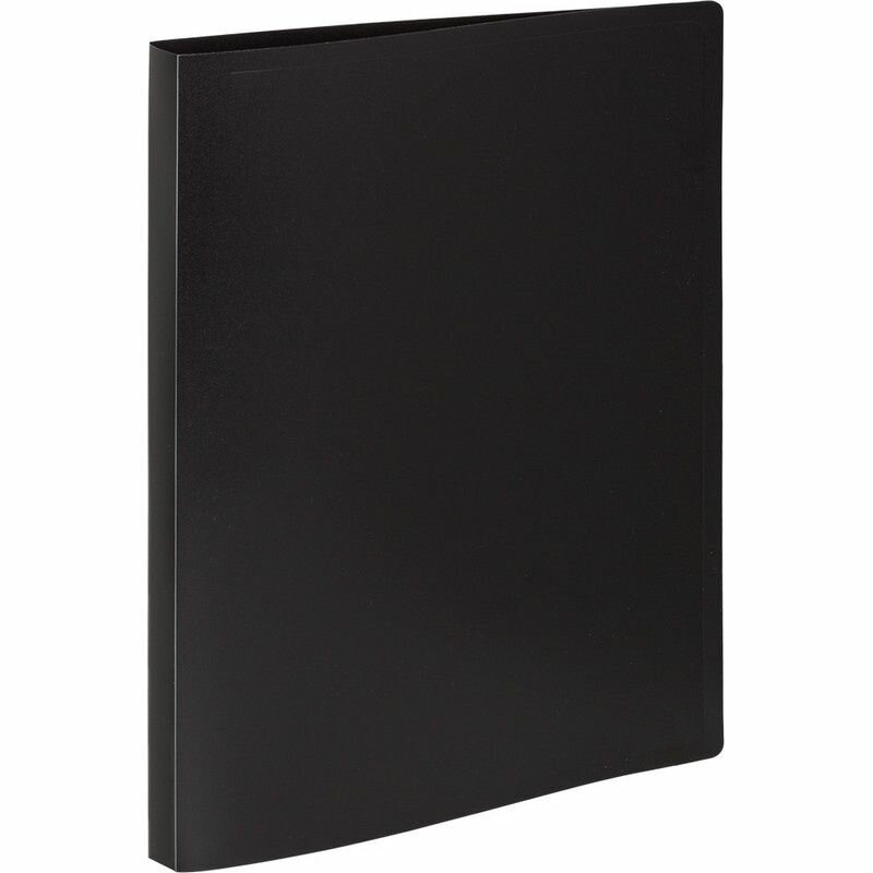 Папка Attache на 2-х кольцах 16-25 мм, Economy, А4, черная (798546)