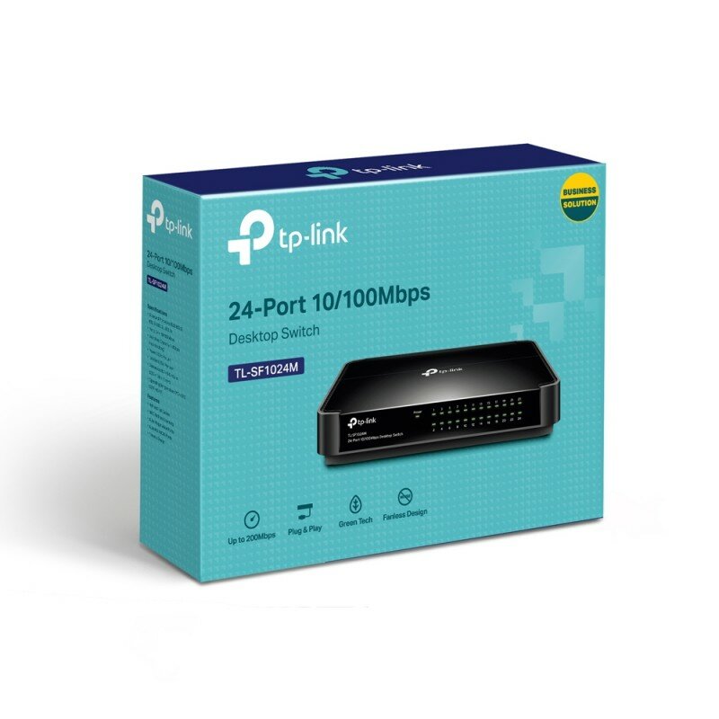 TP-Link TL-SF1024M 24-портовый 10/100 Мбит/с настольный коммутатор