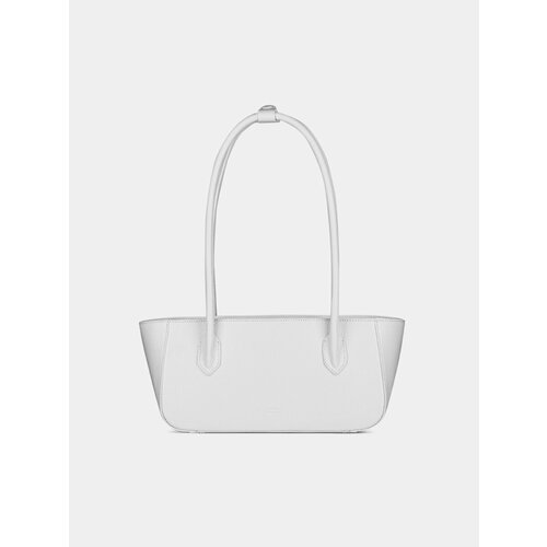 Сумка тоут LUCCA, фактура зернистая, white
