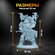 Миниатюра Warhammer 40000. Chaos Space Marines. Шумовые Десантник...