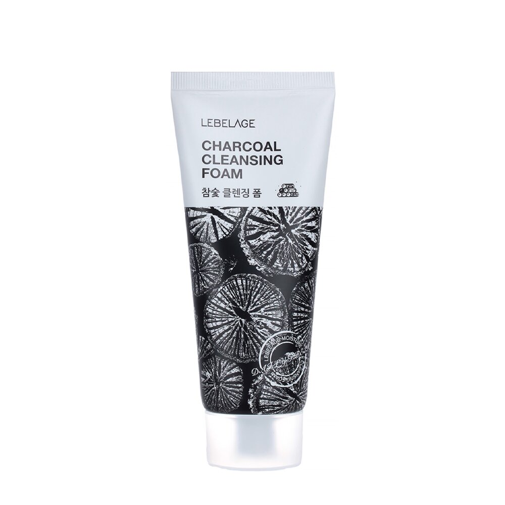 Lebelage Пенка для умывания с древесным углем / Lebelage charcoal cleansing foam, 100 мл