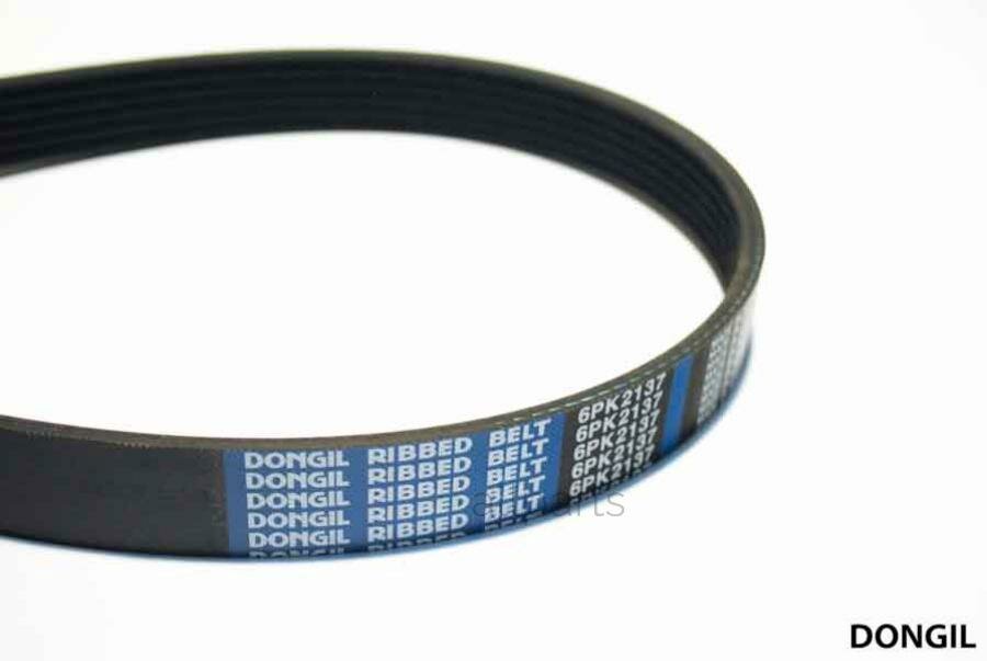 DONGIL 6PK2137 Ремень поликлиновой HYUNDAI SOLARIS/CRETA/KIA RIO-11/CERATO 06-(с ГУР)/HONDA ACCORD 06-/ODYSSEY 04-/