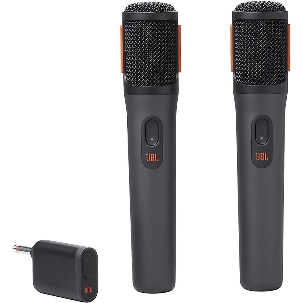 Комплект беспроводных микрофонов JBL PARTYBOX WIRELESS MIC черный — фото 1