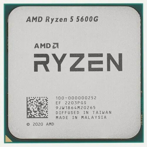 Изображение товара Amd Процессор CPU Ryzen 5 5600G OEM 100-000000252 6 ядрам/12 потокам