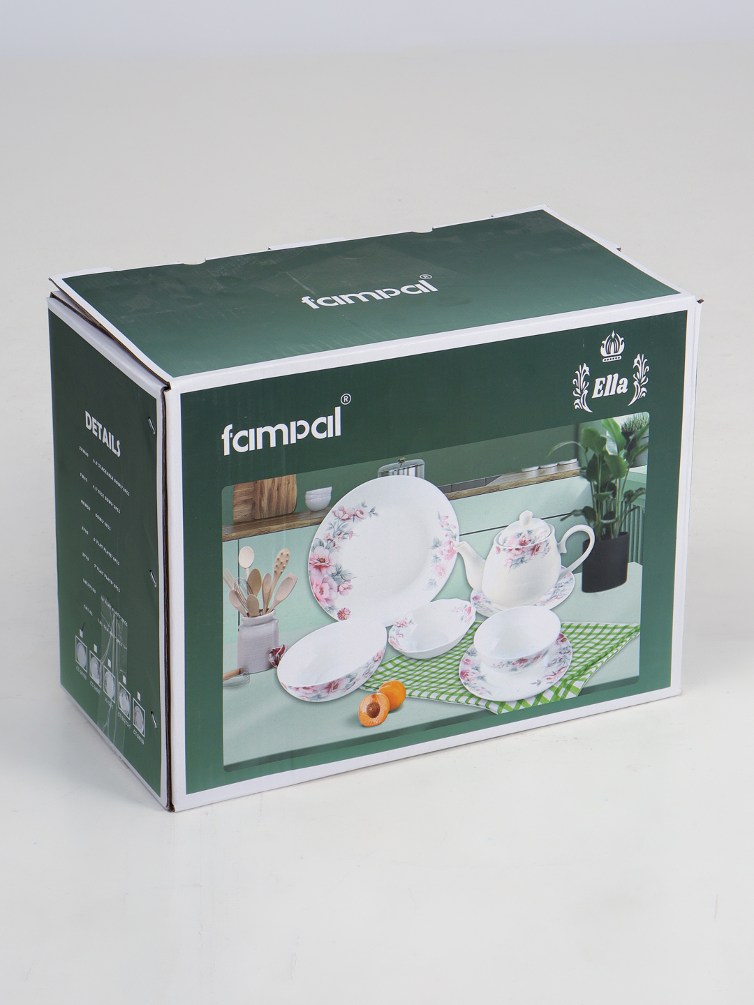 Набор посуды TORIX ELLA, из стеклокерамики на 6 персон, 32 предмета — фото 1