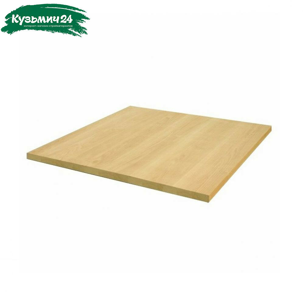 Площадка квадратная Сосна 40х1000х1000 мм деревянная для лестницы