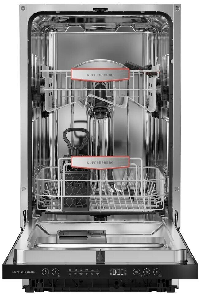 Встраиваемая посудомоечная машина Kuppersberg GHS 4520, ширина 45 см, 3 корзины, 10 комплектов, Китай