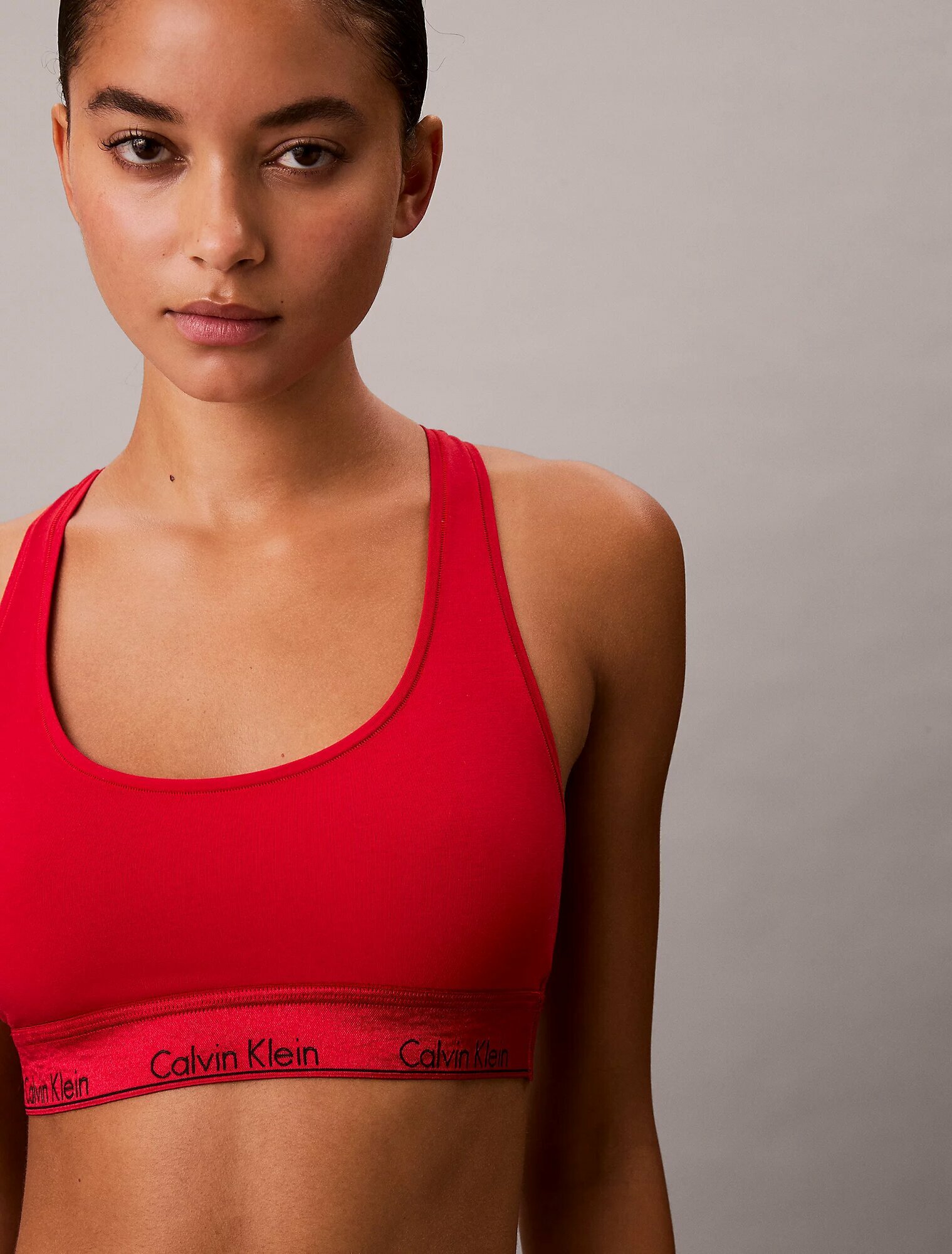 Бюстгальтер CALVIN KLEIN, размер S, красный — фото 1