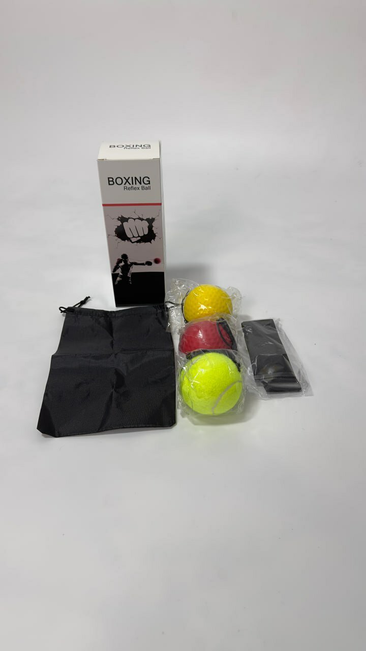 Мяч для бокса Fight Ball, на резинке, тренировочный, для развития навыков и техники K-29