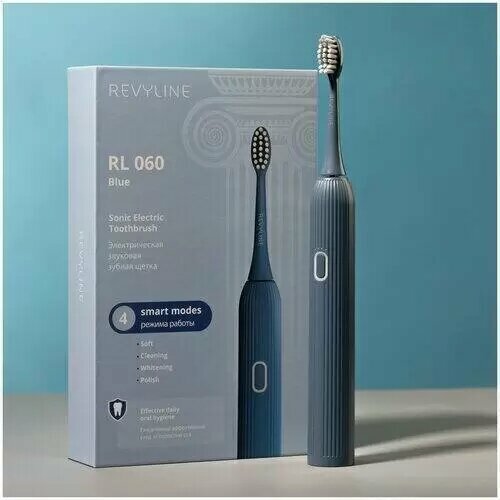Электрическая звуковая щетка Revyline RL-060 цвет серый 510000₽