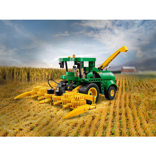 Конструктор LEGO Technic 42168 Конструктор Комбайн John Deere 9700 воздушный фильтр для газонокосилки john deere la125 d120 bad boy 063 4026 00