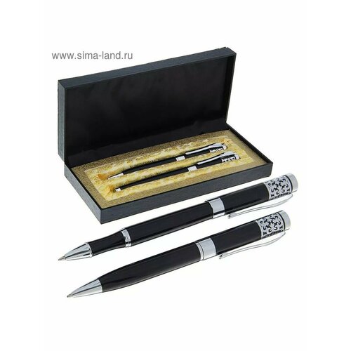Ручки подарочные набор 2 шт Гравюра 1327₽