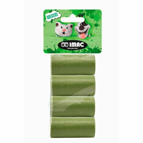 IMAC пакетики для сбора фекалий 4 уп 15 шт в упаковке 420₽