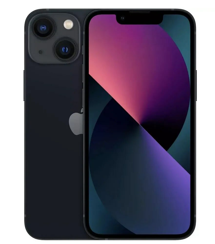 Смартфон Apple iPhone 13 512 ГБ, Dual: nano SIM + eSIM, черный