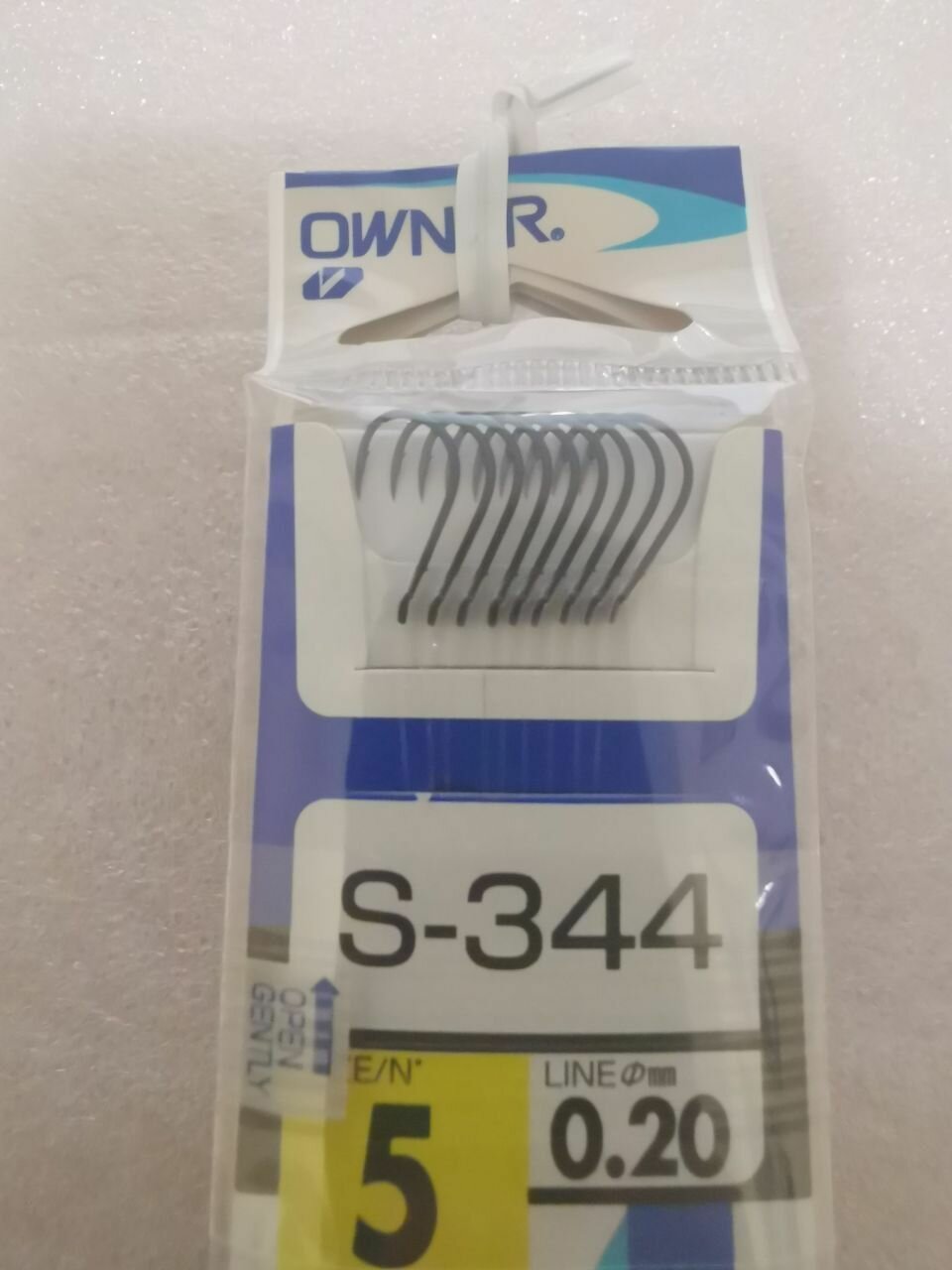 Крючок Owner с поводком S-344 №5