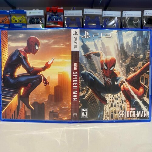 Эксклюзивная обложка PS5 для Spider Man Человек паук 21 370₽