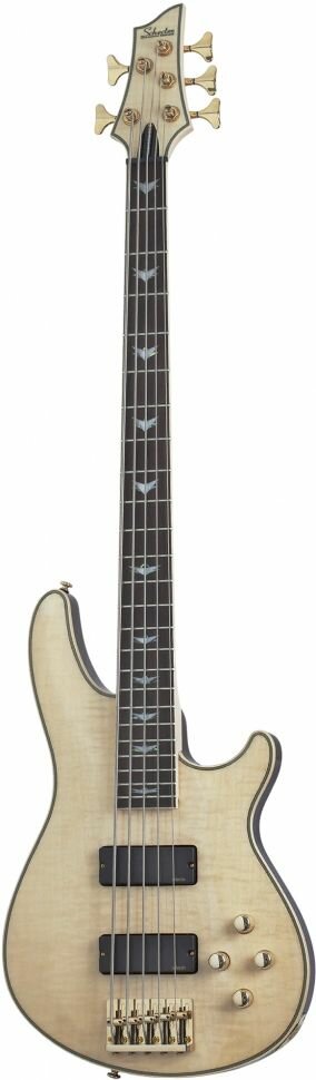 Бас-гитара Schecter Omen Extreme-5 GNAT, Пятиструнная, 24 лада, корпус: красное дерево