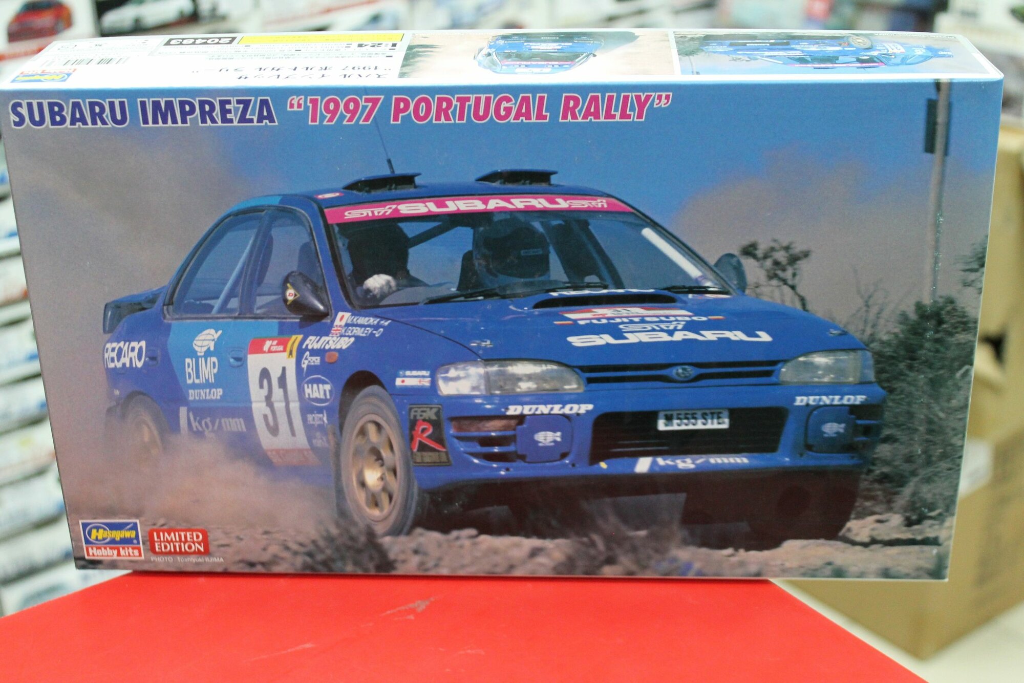 Сборная модель Hasegawa 1:24 HA20483 Subaru Impreza "1997 Portugal Rally"Сборная модель Hasegawa 1:24