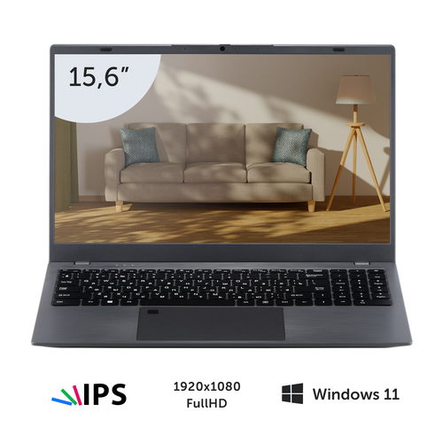 Ноутбук Azerty AZ-1520 156 IPS 1920x1080 Intel i5-1035G4 4x11 ГГц 16 Гб DDR4 1 Тб SSD 42000₽