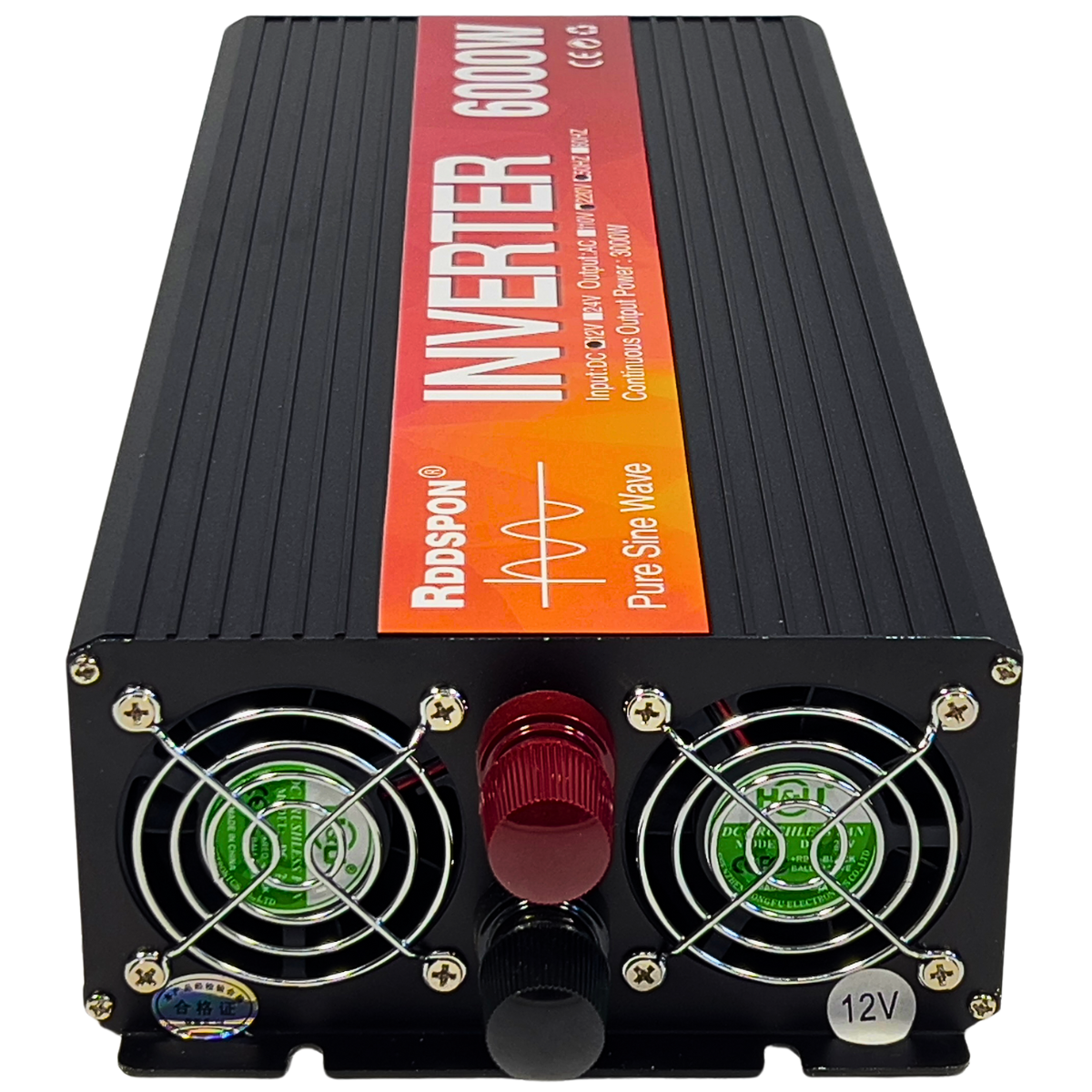 Автомобильный инвертор 12V 6000W 220V 50Hz